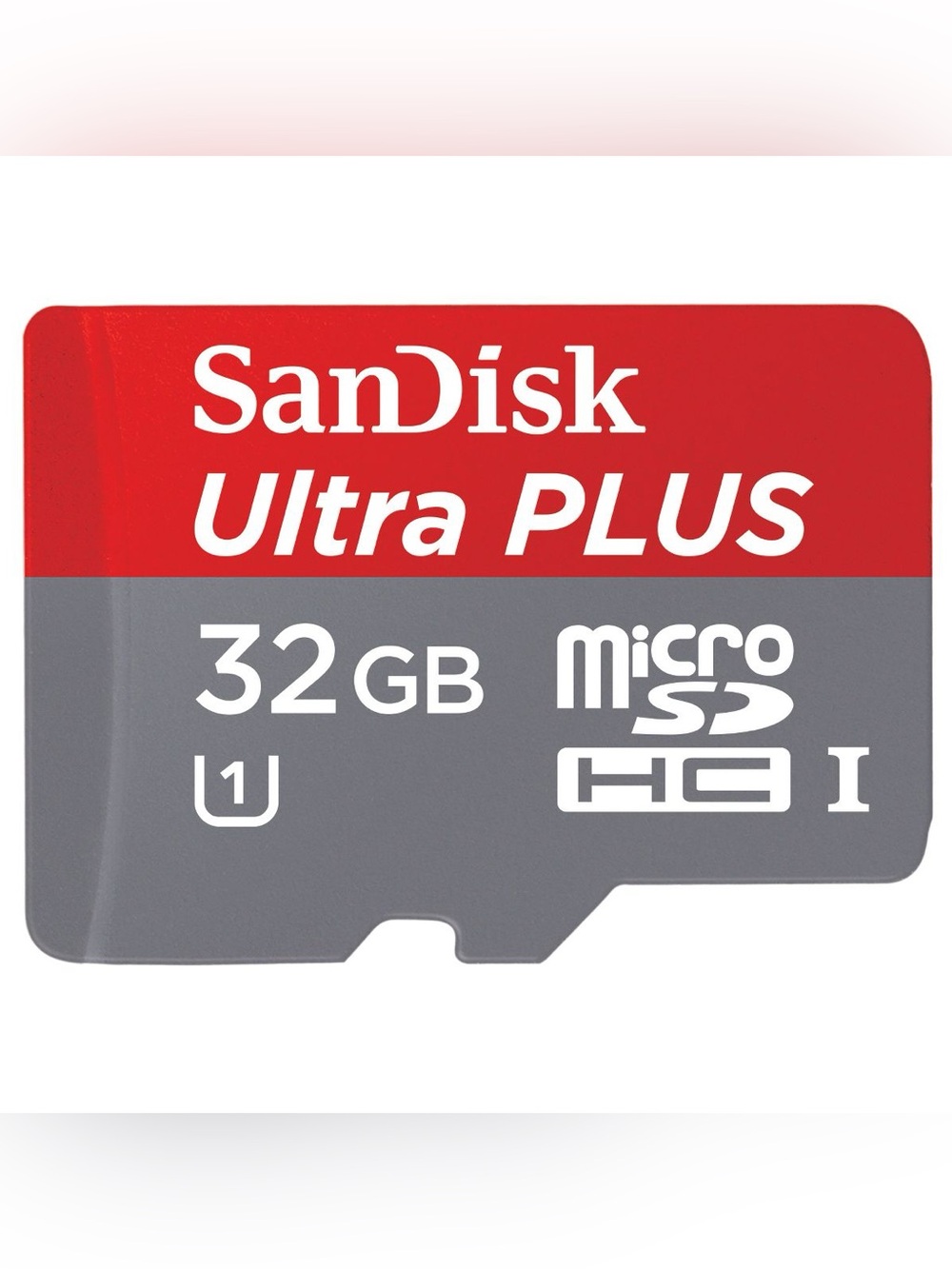 SanDisk Ultra PLUS 32GB microSD Memory Card